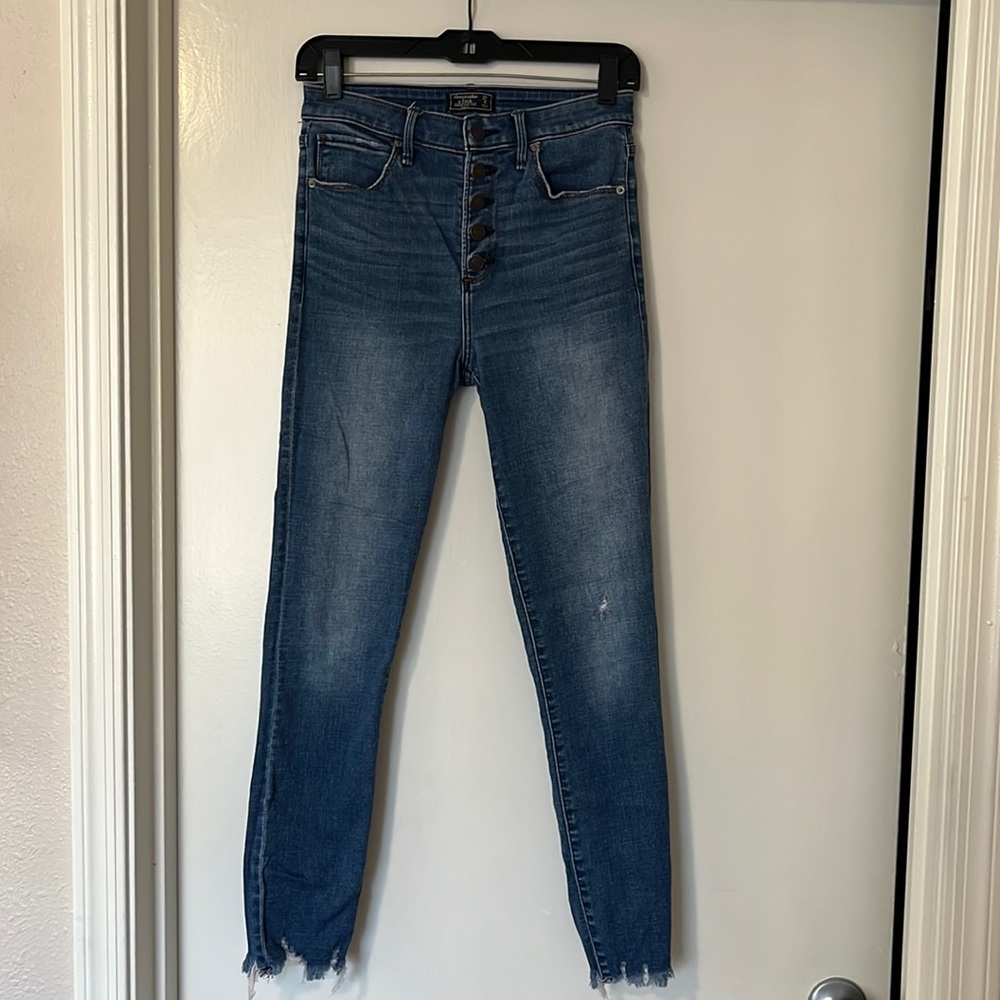 Abercrombie & Fitch Simone High Rise Ankle